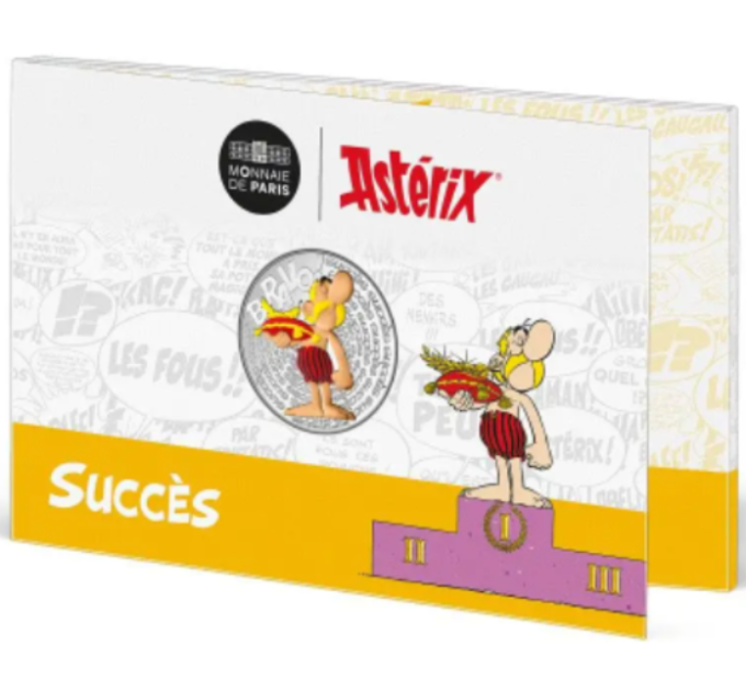 France 50 euro silver coin 2022 - Asterix - Bravo - Success