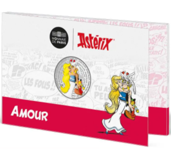 France 50 euro silver coin 2022 - Asterix - Love