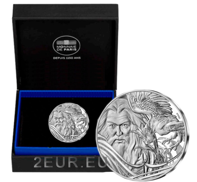France 10 euro silver coin Proof 2022 - Harry Potter - Albus Dumbledore