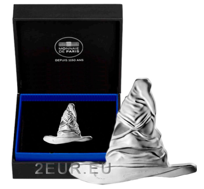 France 10 euro silver coin Proof 2022 - Harry Potter - Magic Sorting Hat