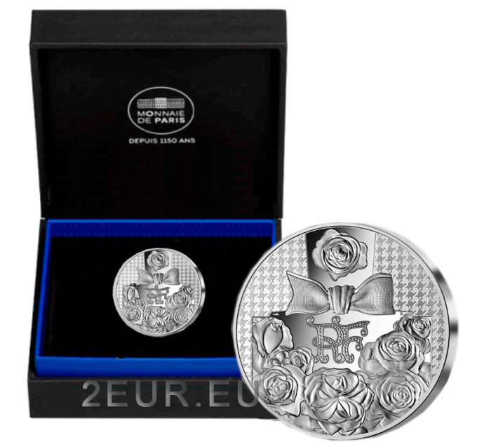 France 50 euro silver coin Proof 2021 - French Excellence - Dior