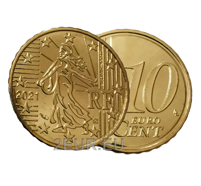 France 10 cent UNC 2021