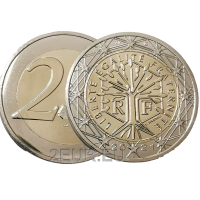 France 2 euros UNC 2021