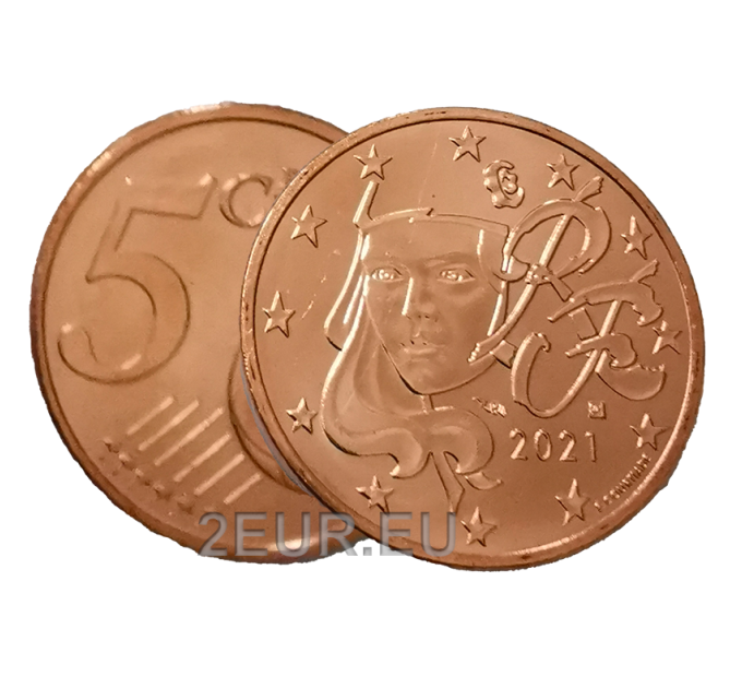 France 5 cent UNC 2021
