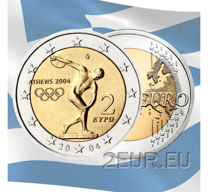Greece 2 euro UNC 2004 - XXVIII. Summer Olympics in Athens