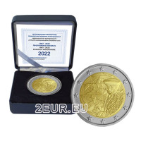 Kreeka 2 eurot proof 2022 – 35 aastat Erasmust 