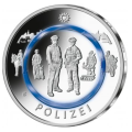 Germany 10 euro UNC 2024 - At the Service of Society - Police