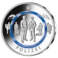 Saksamaa 10 eurot UNC 2024 – Ühiskonna teenistuses – Politsei