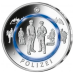 Germany 10 euro UNC 2024 - At the Service of Society - Police