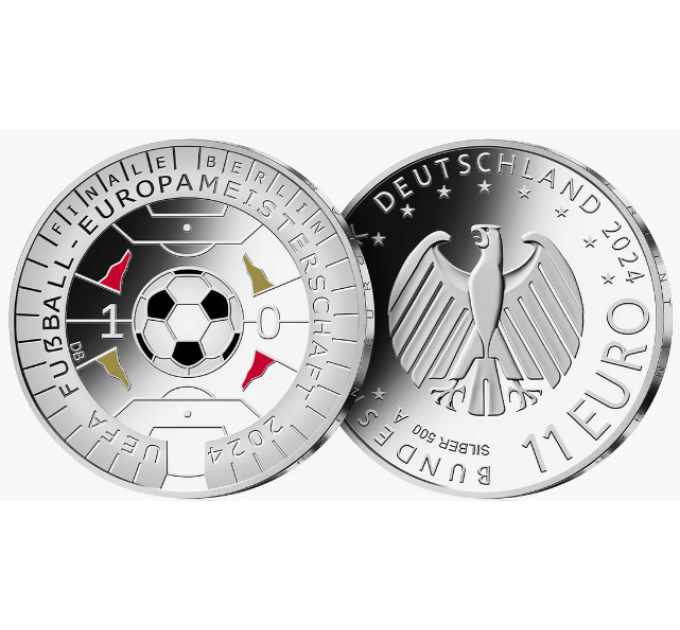 Germany 11 euro UNC 2024 - UEFA European Football Championship