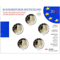 Germany 2 Euro coin set BU 2020 - 50 Years Since the Kniefall von Warschau - Warsaw Genuflection - ADFGJ