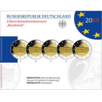 Saksamaa 2 euro proof 2019 – 70 aastat Föderaalnõukogu põhiseadusest – Bundesrat