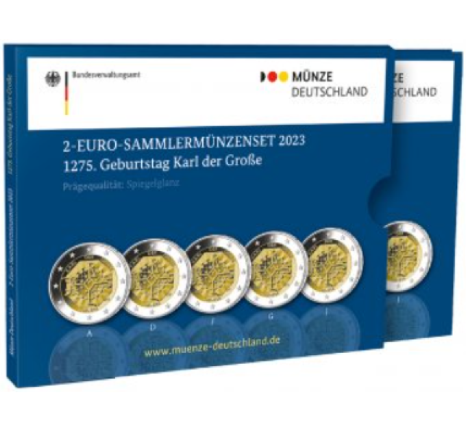 Germany 2 euro proof 2023 - 1275th Anniversary of the Birth of Charlemagne