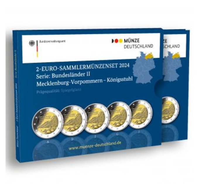 Germany 2 euro proof 2024 - Mecklenburg-Vorpommern