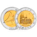 Germany 2 euro UNC 2011 - North Rhine Westphalia - G - Karlsruhe