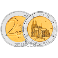 Germany 2 euro UNC 2011 - North Rhine Westphalia - G - Karlsruhe