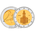 Germany 2 euro UNC 2015 - St. Pauls Church  - G - Karlsruhe