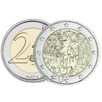 Saksamaa 2 eurot UNC 2019 – 30 aastat Berliini müüri langemisest – G – Karlsruhe