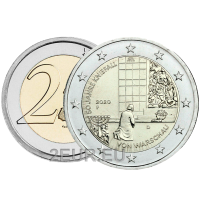 Saksamaa 2 eurot UNC 2020 – 50 aastat Kniefall von Warschaust - G – Karlsruhe