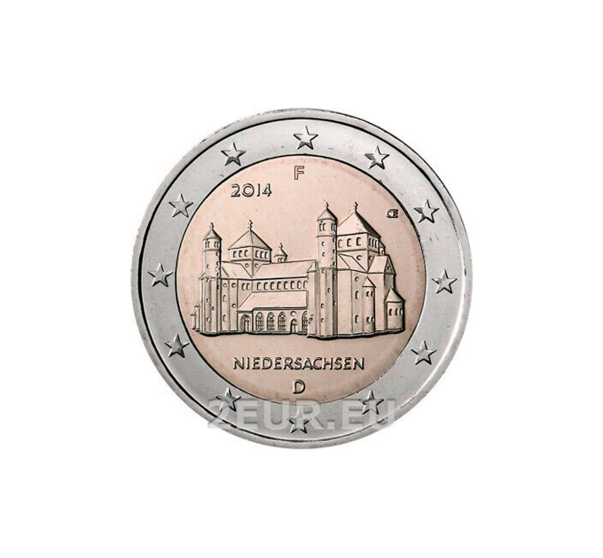 Germany 2 euro UNC 2014 - NIEDERSACHSEN - F - Stuttgart