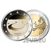Saksamaa 2 eurot UNC 2025 – SAARLAND - J