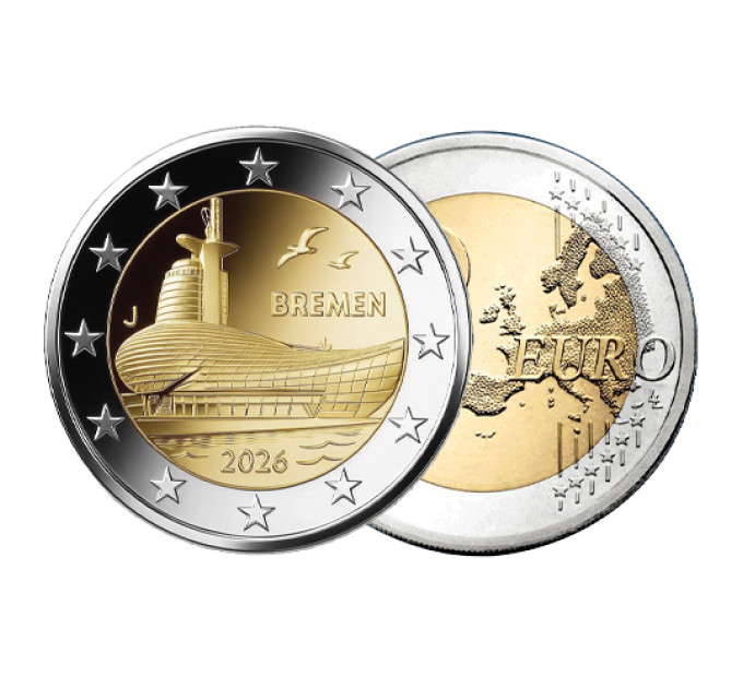 Germany 2 euro UNC 2026 - Bremen