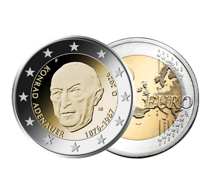 Germany 2 euro UNC 2026 - Konrad Adenauer