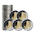 Germany 2 euro roll UNC 2020 - 50th Annivarsary of Kneeling in Warsaw - 1roll =5x5 ADFGJ