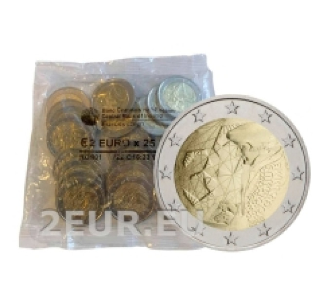 Ireland 2 euro roll 2022 - 35 Years of the Erasmus