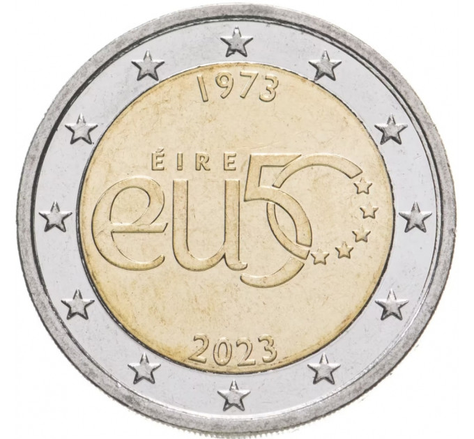 Ireland 2 euro UNC 2023 - 50 years of Ireland’s membership in the European Union