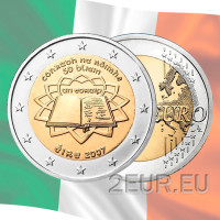 Iirimaa 2 eurot UNC 2007 – Rooma leping