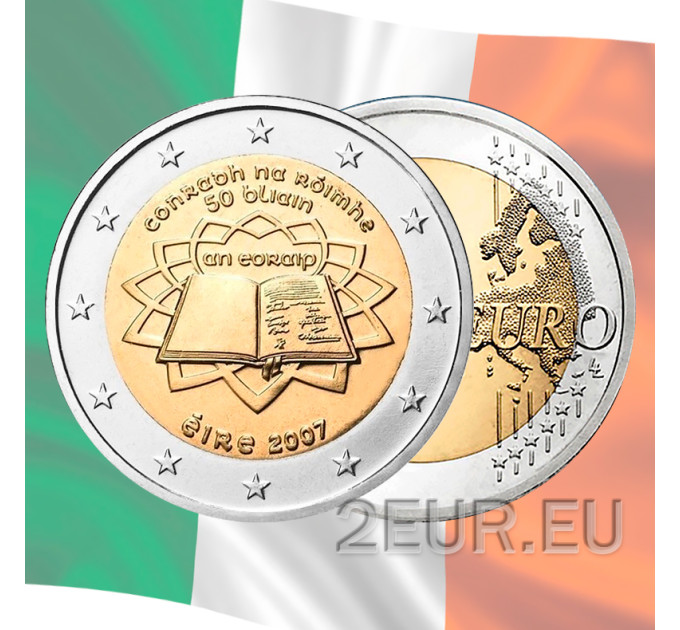 Ireland 2 euro UNC 2007 - Treaty of Rome