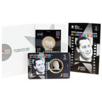 Itaalia 5 eurot PROOF 2022 – Suured Itaalia kunstnikud - Alberto Sordi
