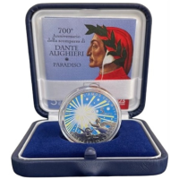 Italy 5 euro Silver PROOF 2023 - 700th Anniversary of the Passing of Dante Alighieri - Paradiso