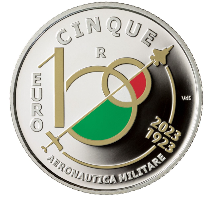 Italy 5 euro Silver PROOF 2023 - Centenary of the Italian Air Force