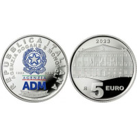 Italy 5 euro Silver PROOF 2023 - 170th Anniversary of the Customs and Monopolies Agency - ADM