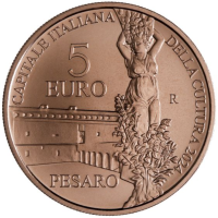Itaalia 5 euro BU 2024 – Itaalia kultuuripealinnad - PESARO