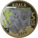 Italy 5 euro PROOF 2024 - Endangered Animals - Koala
