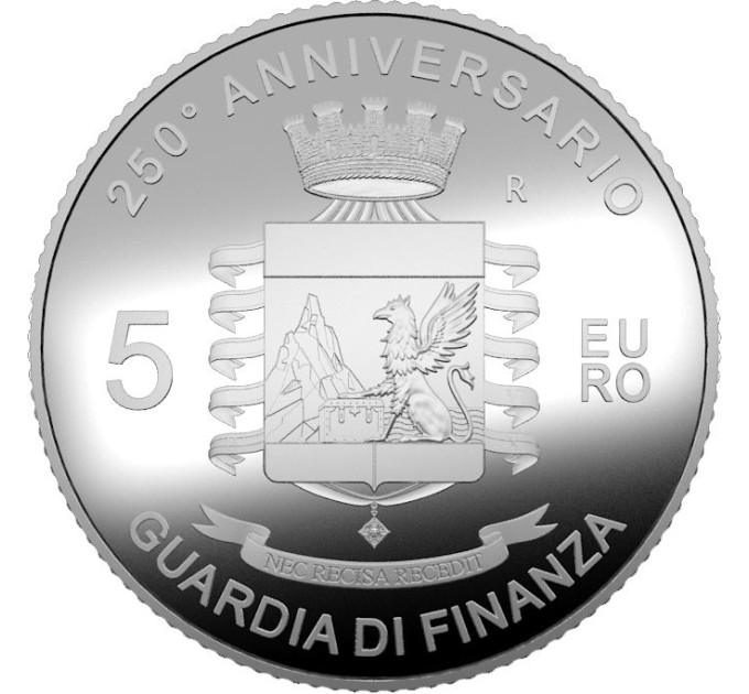 Italy 5 euro Silver PROOF 2024 - 250th Anniversary of the Founding of the Financial Guard