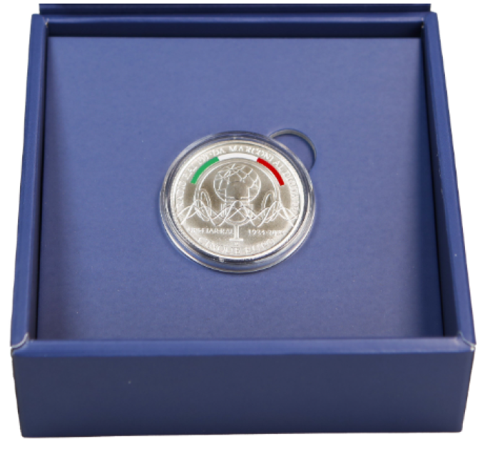 Italy 5 euro Silver PROOF 2024 - 150th Anniversary of the Birth of Guglielmo Marconi and 100 Years Since the First Radio Broadcast in Italy