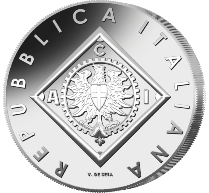 Italy 3 euro Silver BU 2025 - 120th anniversary of the foundation of ACI - Automobile Club of Italy