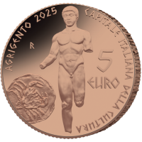 Itaalia 5 euro BU 2025 – Itaalia kultuuripealinnad - Agrigento