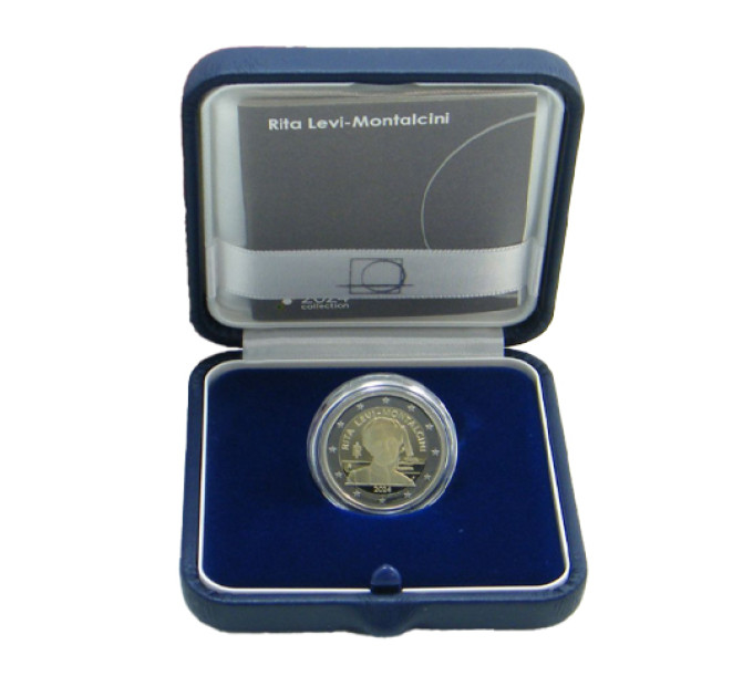 Italy 2 euro Proof 2024 - Rita Levi-Montalcini