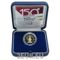 Italy 2 euro proof 2021 - 150th anniversary of the declaration of the city of Rome as the capital of Italy