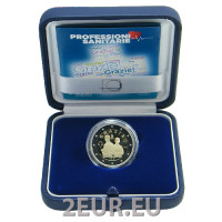 Itaalia 2 euro proof 2021 – Aitäh – Arstide elukutsed