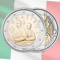 Italy 2 euro UNC 2021 - Grazie - Thank You - Healthcare Professions