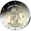 Italy 2 euro UNC 2026 - 200th Anniversary of the Birth of Carlo Collodi
