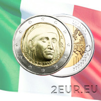 Italy 2 euro UNC 2013 - 700th Anniversary of the Birth of Giovanni Boccaccio