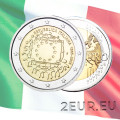 Italy 2 euro UNC 2015 - 30th Anniversary of the EU Flag