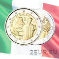 Italy 2 euro UNC 2015 - 750th Anniversary of the Birth of Dante Alighieri